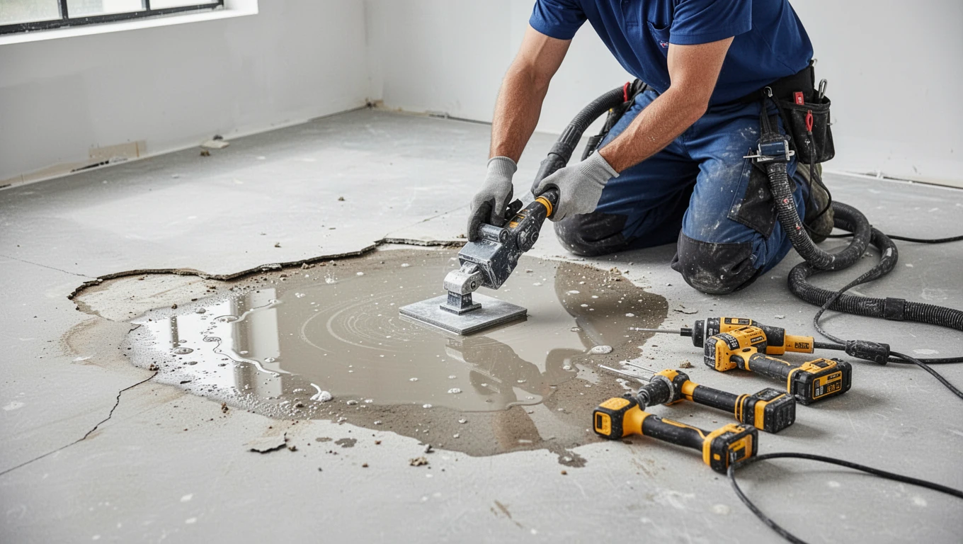 Floor Water Damage Repair