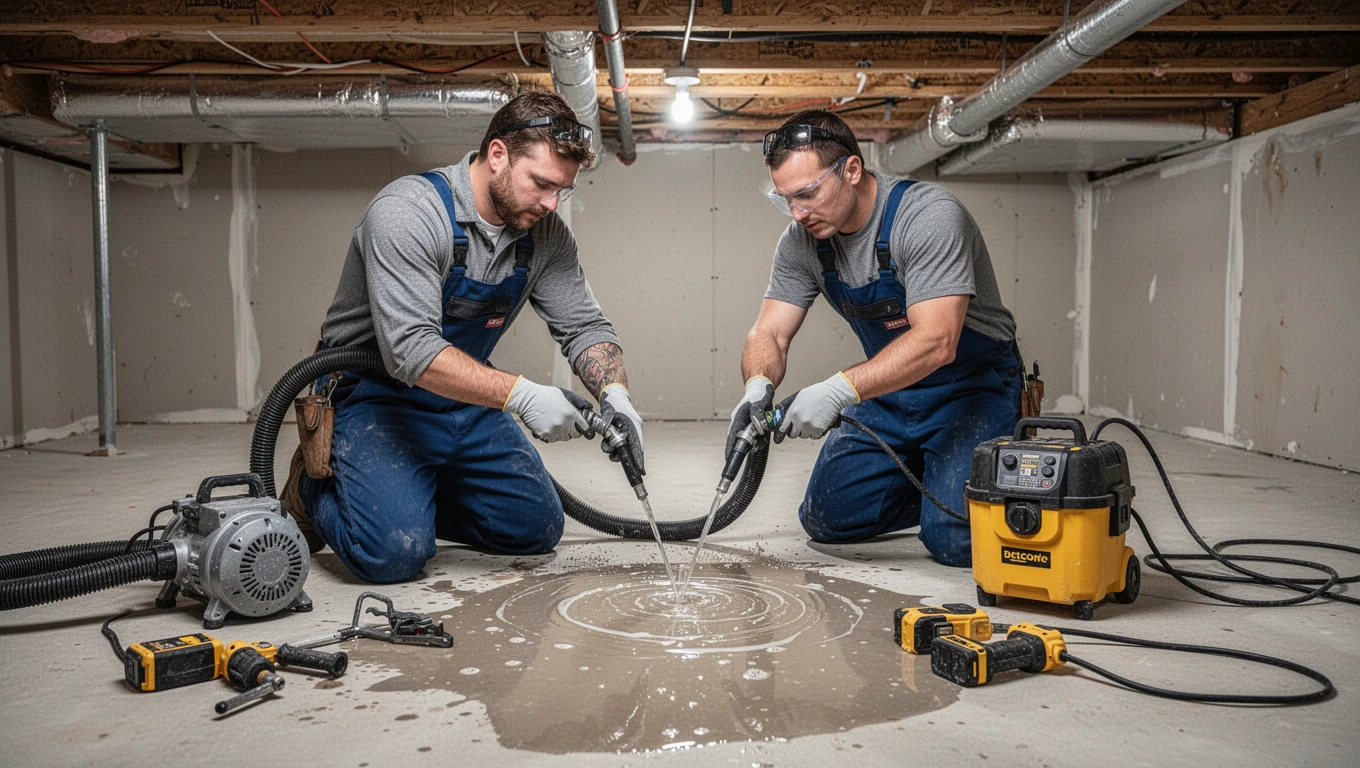 Crawl Space Water Removal