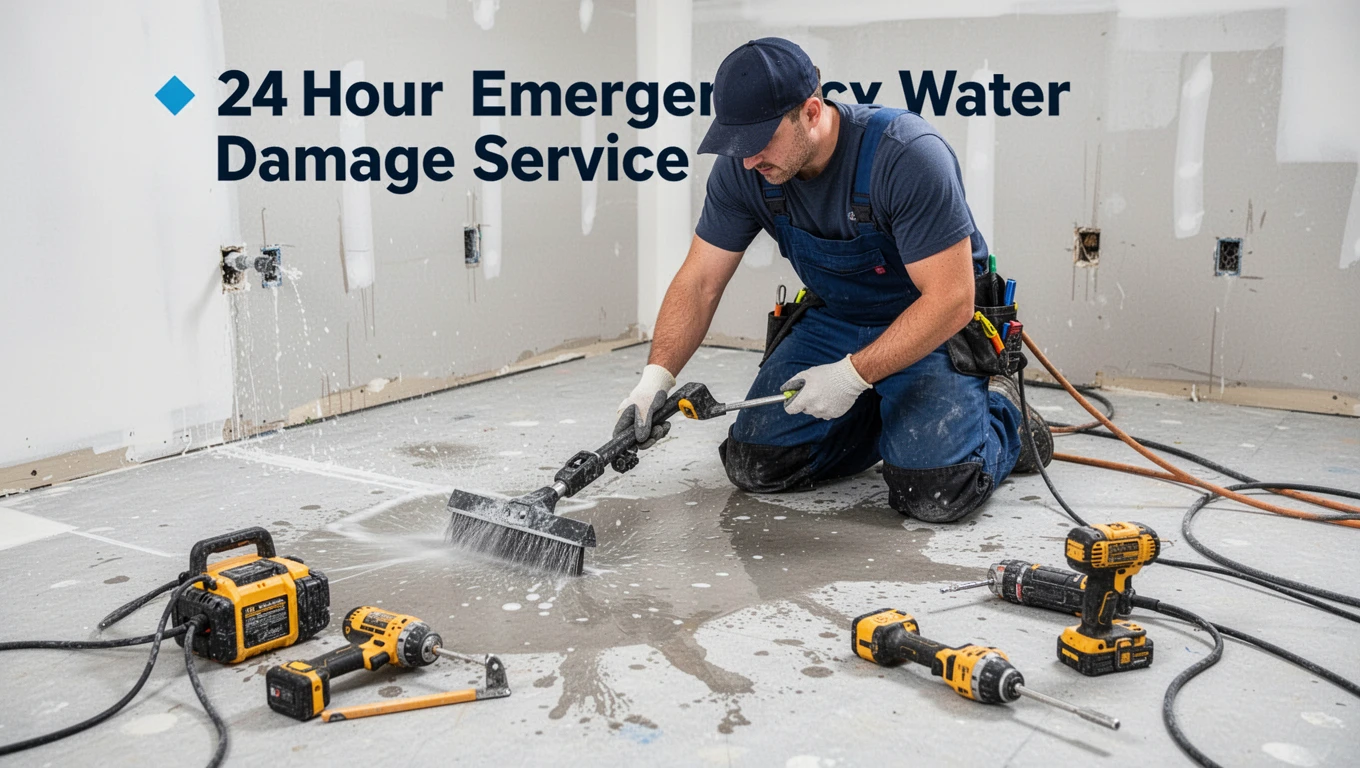 24 Hour Emergency Water Damage Service